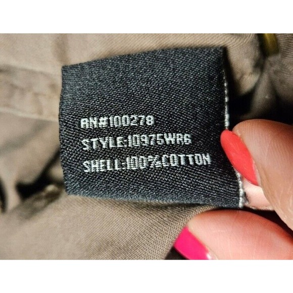 Last Kiss Khaki Y2K sz L Cargo Vest‎ - Picture 11 of 14